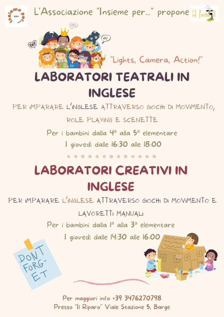 LABORATORI DI INGLESE